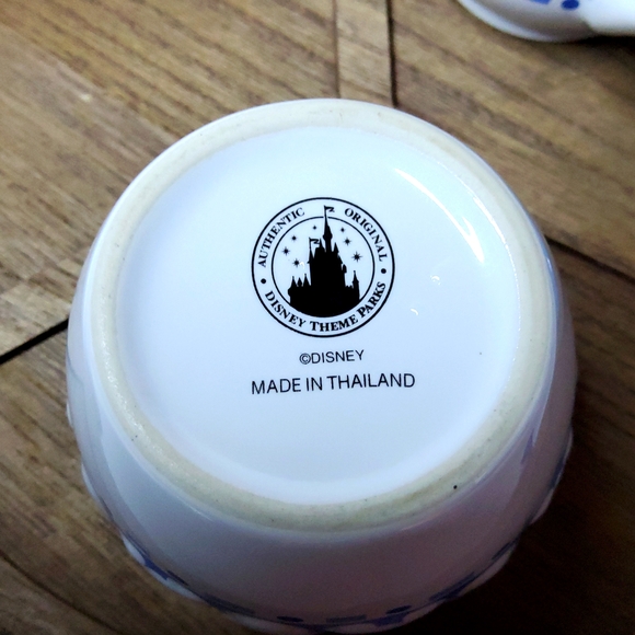 Authentic original Disney Parks Mickey Blue Sugar&Creamer - Picture 7 of 12